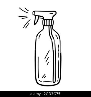 Spray bottle online drawing