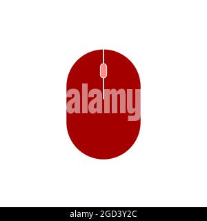 Pc and laptop mouse vector design. Stock Vector