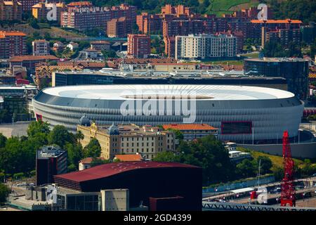 San Mames Stadium, Bilbao Stock Photo