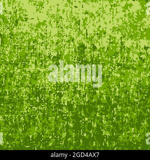 Green camouflage grunge background, vector green camouflage background Stock Vector