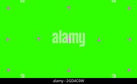 Green colored chroma key background screen flat style design vector illustration. Stock Vector