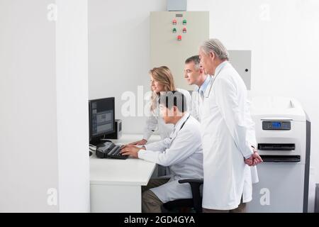 Doctors at work Stock Photo