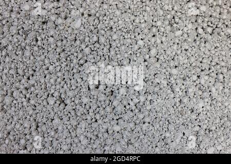 Expanded clay concrete blocks for foundation and lightweight aggregate blocks Stock Photo