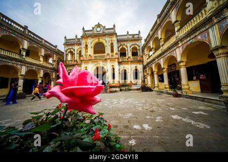 Hoang A Tuong palace in Lao Cai province northern Vietnam Stock Photo