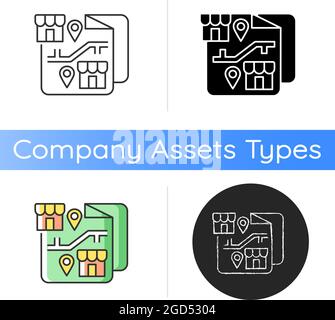 Franchising icon Stock Vector