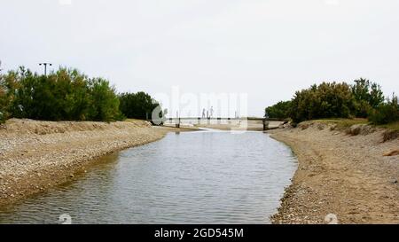 Fluvial Park of Cubelles in Barcelona, Catalunya, Spain, Europe Stock Photo