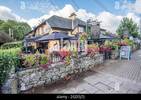 Adare village in County Limerick Ireland Stock Photo