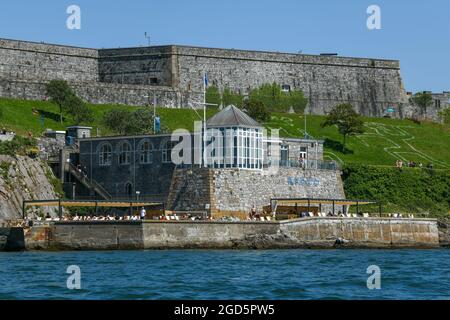 Picture by Paul Slater/PSI - Copyrighted Image - The Royal Corinthian Yacht Club, Plymouth, Devon. Stock Photo