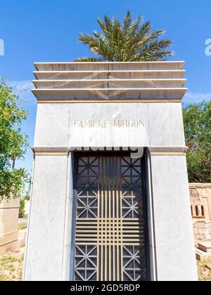 The European Cemetery, Marrakech, Morocco Stock Photo