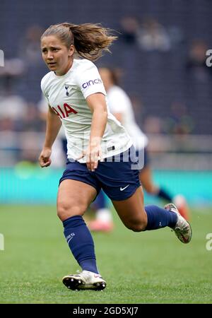 LONDON, ENGLAND - January 12:.Kit Graham of Tottenham Hotspur