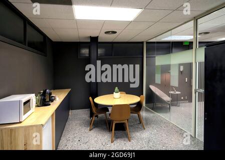 Dining room in the office center or university Stock Photo