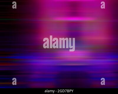 Abstract background - horizontal blurred stripes - 3d illustration Stock Photo