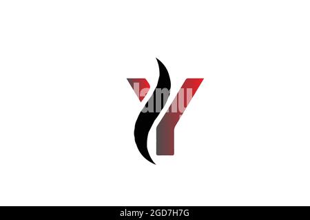 Y elegant logo with initials for company -vector Stock Vector