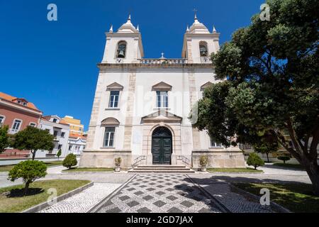 Igreja Matriz de São Julião catholic church in Figueira da Foz, Portugal, Europe Stock Photo