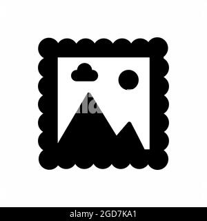 Icon Vector of Painting - Black Style - simple illustration. Editable stroke. Design template vector.outline style design.Vector graphic illustration Stock Vector