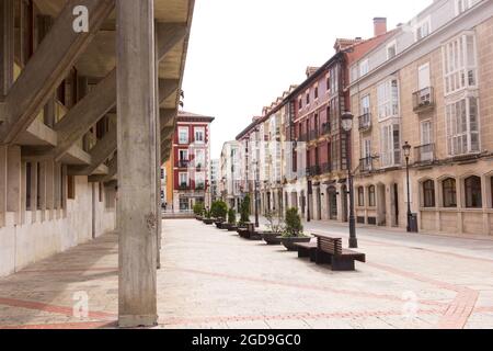 Burgos, a city of passage for pilgrims on the Camino de Santiago, the French Way. Stock Photo