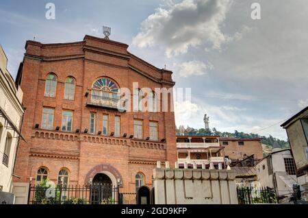 Tbilisi Old Town, HDR Image Stock Photo