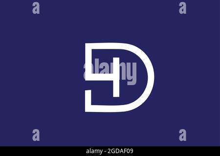 Alphabetic logo design vector initial logo vector Stock Vector