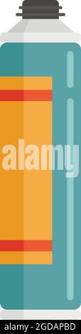 Window polyurethane foam icon flat isolated vector Stock Vector