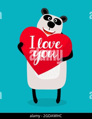 Collection of cute beetles Stock Vector