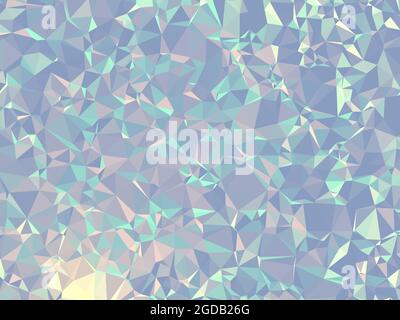 Abstract blue digital low poly pattern, background texture, 3d render ...