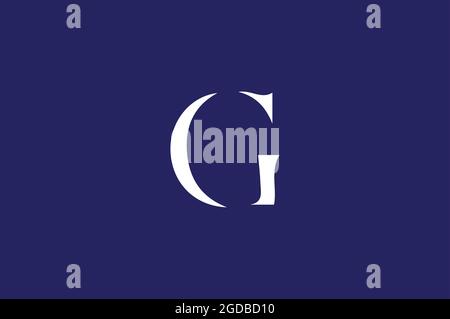 G combination logo Stock Vector