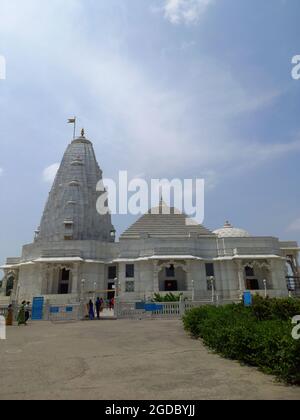 Birla Temple is situated in Jaipur, Rajasthan, India Stock Photo