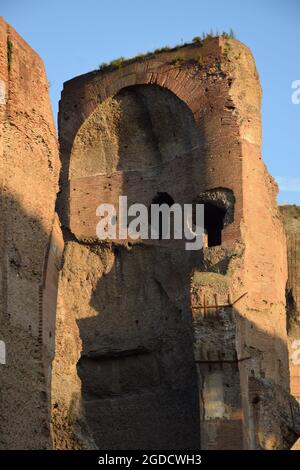 Thermae Antoninianae - Baths of Caracalla in Rome, Italy Stock Photo