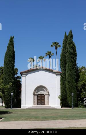 Views of Scripps College on a summer day before students return Stock Photo