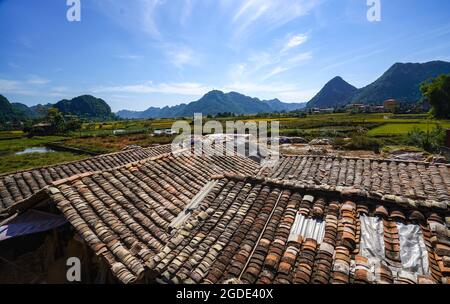 Nice Bac Son mountain Lang Son province northern Vietnam Stock Photo