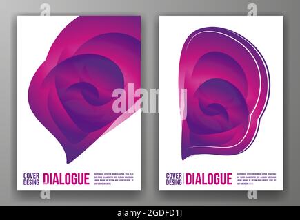 abstract design for cover Stock Vector