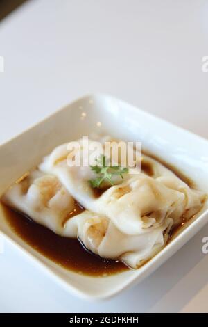 Spring Roll also known as Egg Roll Stock Photo