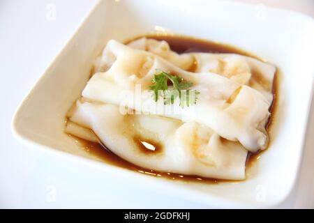 Spring Roll also known as Egg Roll Stock Photo