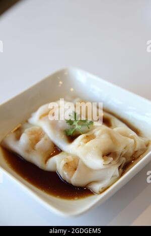 Spring Roll also known as Egg Roll Stock Photo