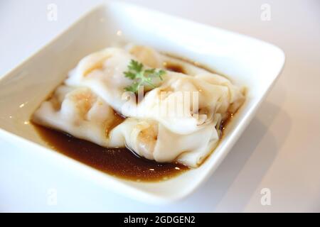 Spring Roll also known as Egg Roll Stock Photo