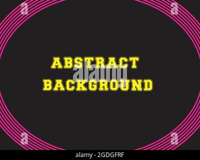 Abstract background and pink circle lines Stock Vector