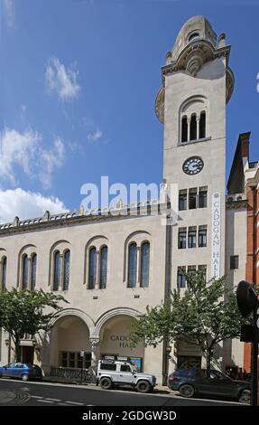 Cadogan Hall, Chelsea, London, UK. Built as a church in 1907, now one of London's leading classical music venues. Sloane Terrace, SW1.Robert Fellowes Stock Photo
