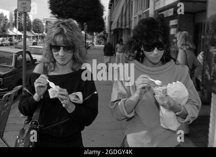 Cher And Sister Georganne LaPiere In California. Circa 1980's Credit ...