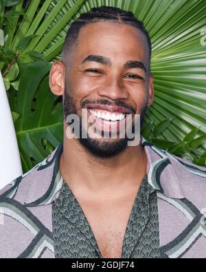 12 August 2021 - Santa Monica, California - Mike Johnson. ABC's ''Bachelor In Paradise'' And ''The Ultimate Surfer'' Premiere. (Credit Image: © Billy Bennight/AdMedia via ZUMA Press Wire) Stock Photo