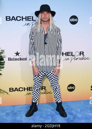 12 August 2021 - Santa Monica, California - Austin Clouse. ABC's ''Bachelor In Paradise'' And ''The Ultimate Surfer'' Premiere. (Credit Image: © Billy Bennight/AdMedia via ZUMA Press Wire) Stock Photo