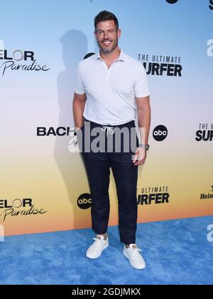 12 August 2021 - Santa Monica, California - Jesse Palmer. ABC's ''Bachelor In Paradise'' And ''The Ultimate Surfer'' Premiere. (Credit Image: © Billy Bennight/AdMedia via ZUMA Press Wire) Stock Photo