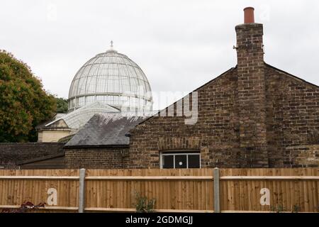 The dome of the Great Conservatory at Syon House, Isleworth, Middlesex, England, U.K. Stock Photo