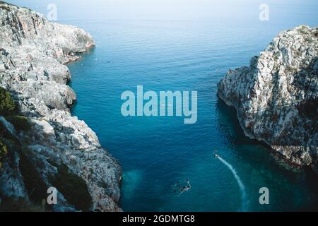 a fantastic view on ' il ciolo ' in puglia Stock Photo