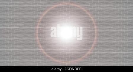 Abstract background grey color brick wall texture wallpaper building interior pattern seamless vector illustration Stock Vector