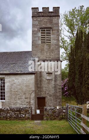 The South Knapdale Parish Church by Achahoish Stock Photo