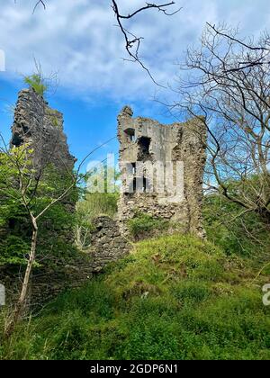 boyne castle portsoy scotland Stock Photo