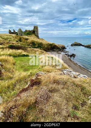 dunure castle ayrshire scotland Stock Photo