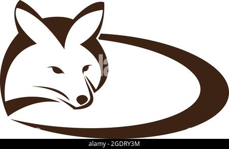 Vector image of a fox on a white background. Easy editable layered vector illustration. Wild Animals. Stock Vector