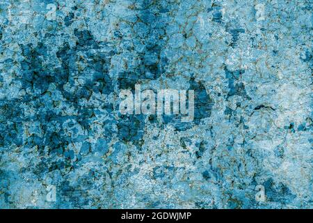 Texture of an old wall with a complex structure in cracks and scratches Stock Photo