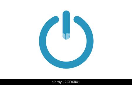 Power button icon symbol start or turn on vector image Stock Vector